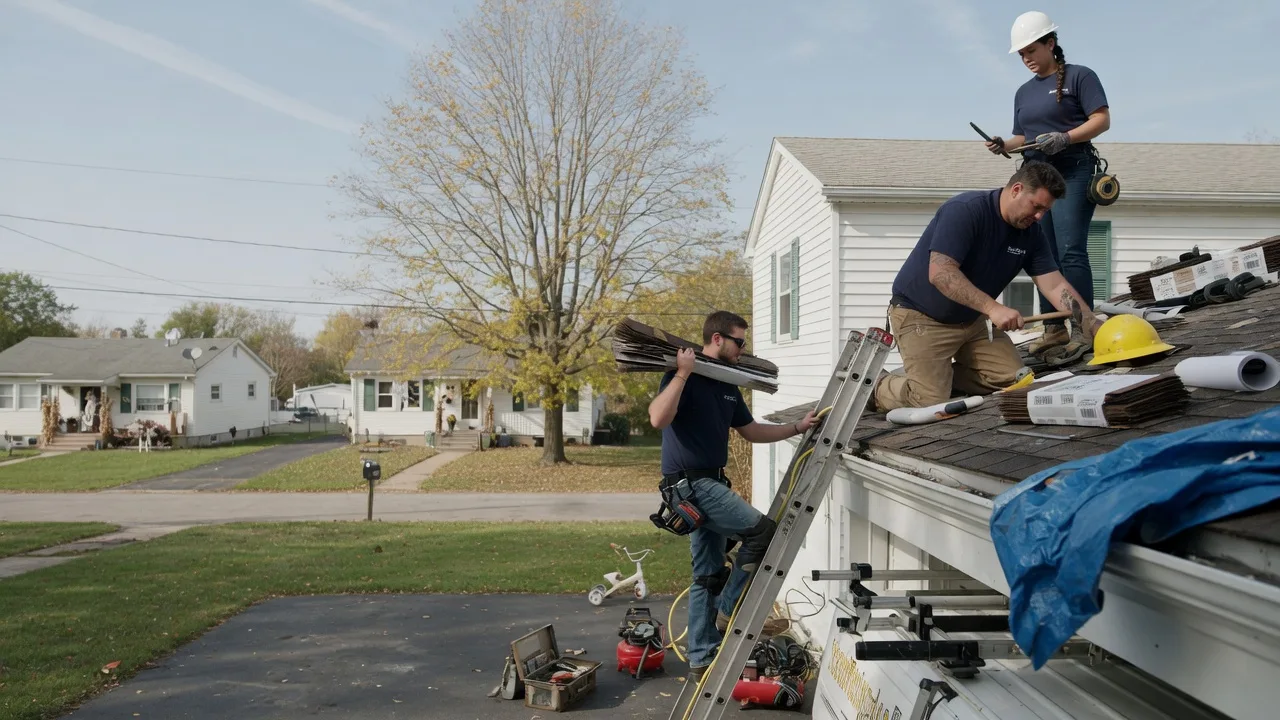Local Roofing Contractors in Marshalltown, IA near me